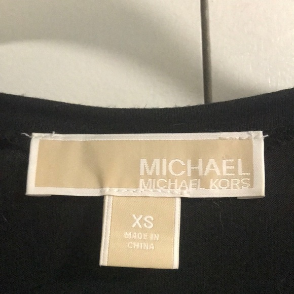 Michael Kors XS black sleeveless top - Picture 3 of 5
